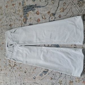 Rare wide leg pin striped Hudson jeans!!